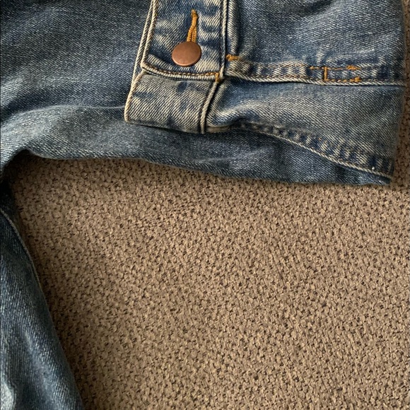 Wonder nation denim jacket. Size 6-7 girls. Pre-owned. In Excellent shape. - Picture 3 of 12